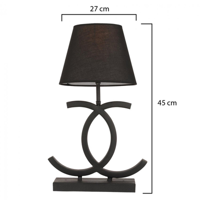 Llambë tavoline metali 27×45 cm (HM7436.02)