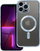 Магнетна заштитна маска Electro Mag за iPhone 13 Pro Max, силиконска, со MagSafe, транспарентна