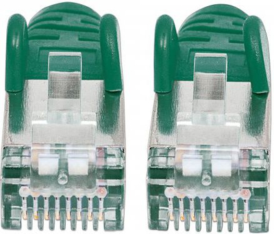 Kabllo rrjeti Intellinet Network Solutions, RJ-45 Cat6a, 1.5 m, e gjelbër