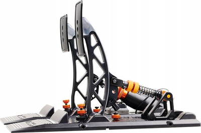 Pedale sim racing Asetek Forte, USB, PC, të zeza