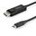Kabllo StarTech USB C në DisplayPort 1.4, 1m, 8K 60Hz, e zezë