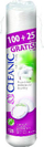 Pambuk kozmetik Cleanic Pure Effect Round, 100 + 25 copë