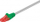 Kabllo rrjeti Wentronic Goobay CAT 6, crossover, 2 m, gri me jeshile