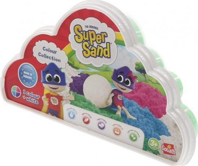 Rërë Goliath Super Sand Refill Color Collection, e gjelbër / e bardhë