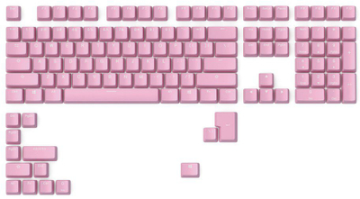 Set taste gaming Glorious GMMK V2 UK, ABS Doubleshot, 9 taste, Pixel Pink