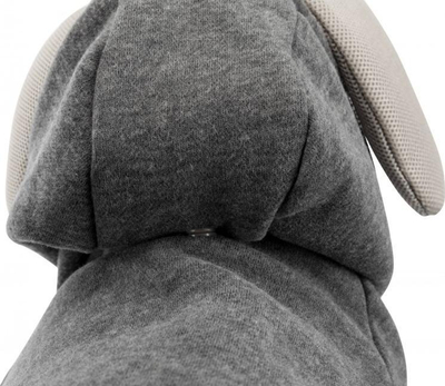 Блуза со капуљача за кучиња Трикси Би Нордик Фленсбург, големина S 40cm, сива