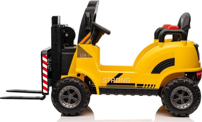 Lodër forklift me bateri Lean Cars WH101, për kalamaj, e verdhë