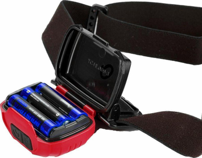 Fener koke AWTools AW17615, LED, me shumë mënyra drite, i zi