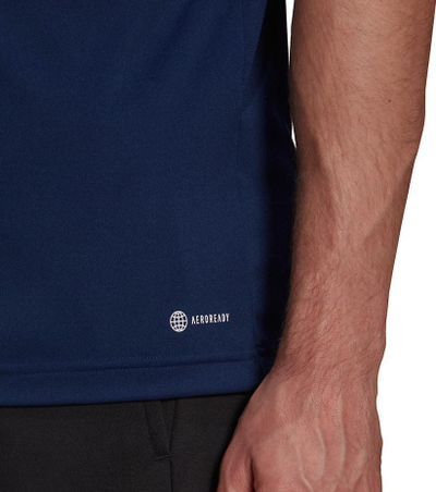 Bluzë polo Adidas Entrada 22 për burra, poliestër, blu