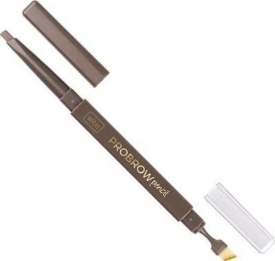 Молив за веѓи Wibo PROBROW PENCIL 1, универзален, со четка, природно кафеав