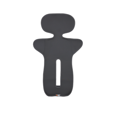 Jastëk ajrimi për ulëse makine BeSafe, rrjetë 3D, përshtatshëm 0-135 cm, gri e errët