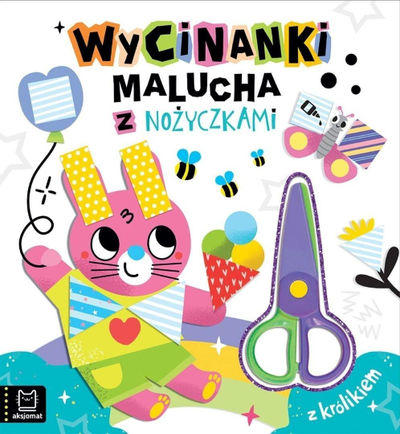 Libër aktiviteti Aksjomat Toddler Cutouts, me gërshërë, motiv lepurush, shumëngjyrësh