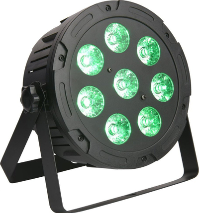 Reflektor LED Light4Me Penta 8x12W MKII RGBWA PAR, DMX, i zi