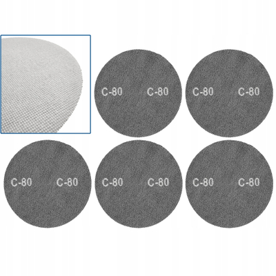 Disqe gërryese rrjetë GEKO C80, 225mm, set 5 copë, gri