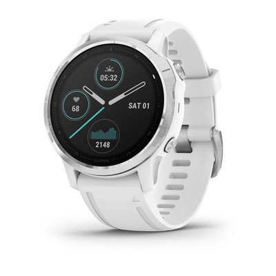 Orë e mençur Garmin Fenix 6S, e bardhë/ argjendtë