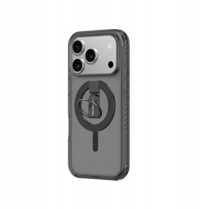 Çakëll telefoni AmazingThing Titan Pro Grip Ring Set për iPhone 17 Pro, me MagSafe, i zi