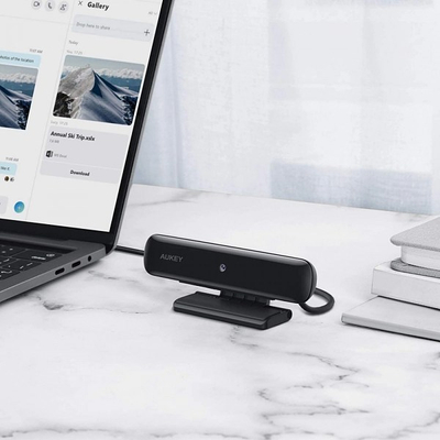 Kamerë interneti Aukey PC-W1, 1080p, 2MP, e zezë
