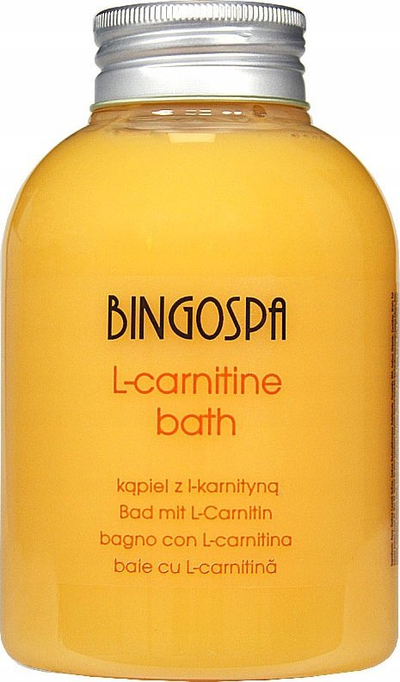 Xhel dushi Bath With L-carnitine, me L-carnitine, për përdorim të përditshëm