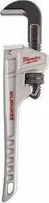 Çelës tubash Milwaukee Pipe Wrench, 10", çelik, i kuq e zi
