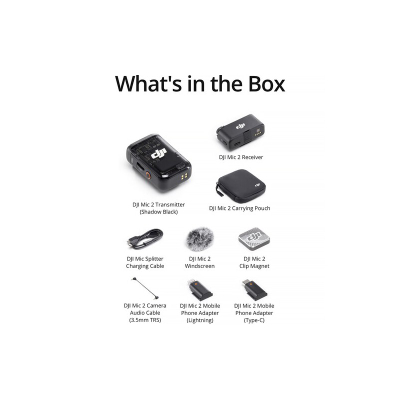 DJI Mic 2 (1TX + 1RX)