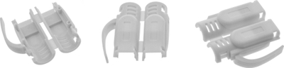 Prizë rrjeti InLine Crimp Plug Cat.6A RJ45, e ekranizume, set me 3 pjesë, gri, 100 copë