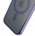 Kapak telefoni 3mk Frosty MagCase për iPhone 16e, MagSafe, i tejdukshëm vjollcë