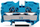 Bllok kalues Wago 2010-1204, 2 përçuesh, 36.9x67.8mm, blu