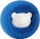 Top larës AG895 Anti Lint Fur, 6 cm, për makinë larje, blu