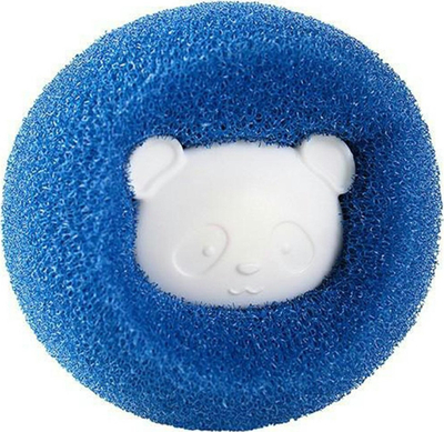Top larës AG895 Anti Lint Fur, 6 cm, për makinë larje, blu