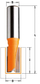 Freza drejtë CMT 911.180.11, 18 x 50mm, shank 8mm, portokalli