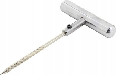 Mjet shpuese për goma Rockforce AWL Drill, dorezë ergonomike, çelik i qëndrueshëm
