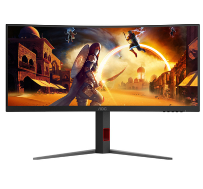 Гејминг монитор AOC CU34G4, 34\", Wide Quad HD, црн