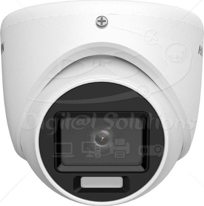 Kamerë sigurie Hikvision DS-2CE76D0T-LMFS, 2MP Full HD, lentë 2.8mm, e bardhë