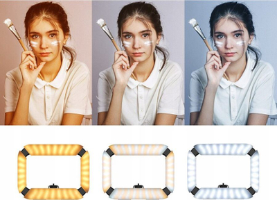 Mbajtëse telefoni me LED Ulanzi U200, 2500-8500K, e bardhë