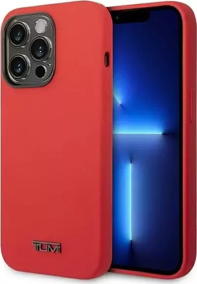 Mbulesë telefoni Tumi TUHCP14XSR për iPhone 14 Pro Max 6.7", silikon liquid, e kuqe