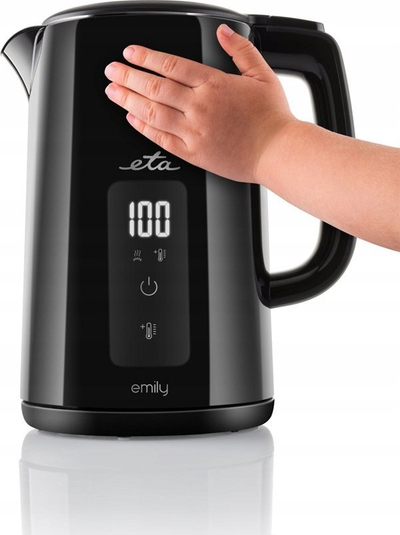 Çajnik elektrik ETA Emily, 1.5L, 2200W, me kontroll temperature, i zi