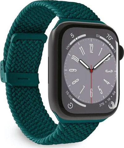 Ремче Puro Loop Band за паметен часовник јаболко 4 5 6 7 SE 8 Ултра, 44 45 49mm, зелено