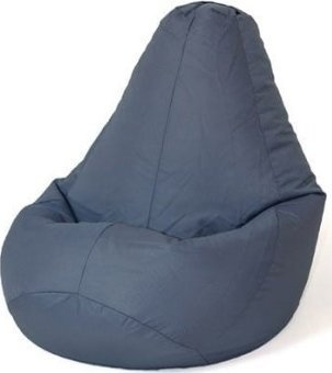 Puf Go Gift sako, material Oxford, i papërshkueshëm nga uji, gri