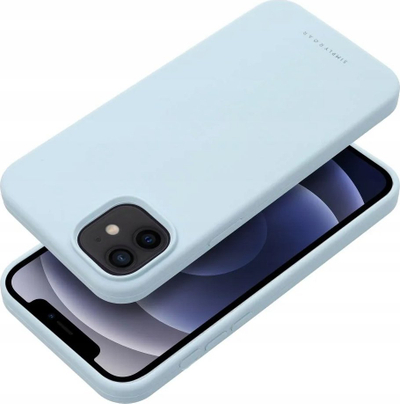 Mbulesë telefoni Roar Cloud Skin për iPhone 12, silikon, blu e çelët