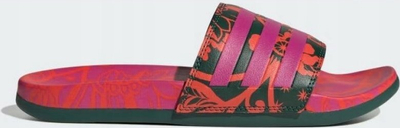 Shapka Adidas Sportswear Future of Lounge, slip-on, për pishinë, të kuqe shumëngjyrëshe