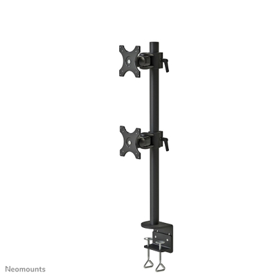 Mbajtëse tavoline për 2 monitorë Neomounts FPMA-D700DV, 10"-27", e zezë