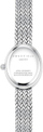 Orë dore për femra Rosefield Mini Oval MWSMS-M05, e argjendtë