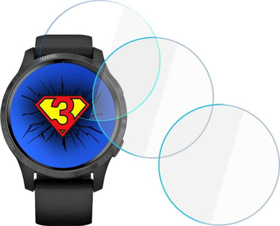Folie mbrojtëse ekrani 3MK Watch Protection për Garmin Venu 2, set 3 copë, transparente