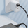 Kabllo USB Wozinsky WUACC2, USB A me USB C, 2m, 66W, me ekran LED, e zezë