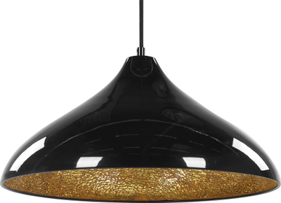 Lampë varëse ISKAR, metal, stil modern, e zezë