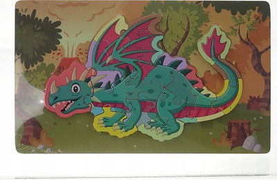 Puzzle Adar, 30x18cm, për kalamaj, shumëngjyrësh
