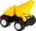 Lodër blloqe AlleBlox ConstructionCrew Concrete Mixer, 23 pjesë, 6+, e verdhë