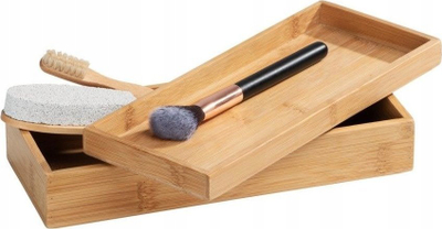 Set tabakash për mëngjes Wenko Terra, bambu, 2 copë, kafe natyrale