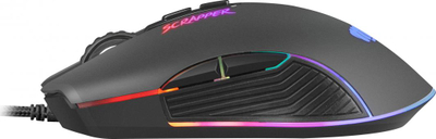 Maus Fury Scrapper, 6400 DPI, i zi
