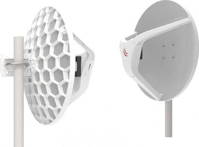 Antenë me tel Wireless Wire Dish Mikrotik, e bardhë
